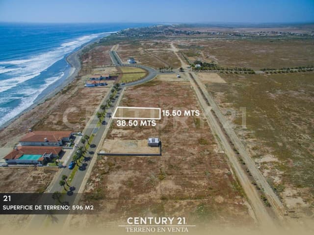 Terreno en venta en Residencial Playa del Socorro, San Quintin Baja California
