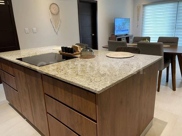 RENTA Bonito Departamento en Selvanova coto 8 Playa del Carmen P3766