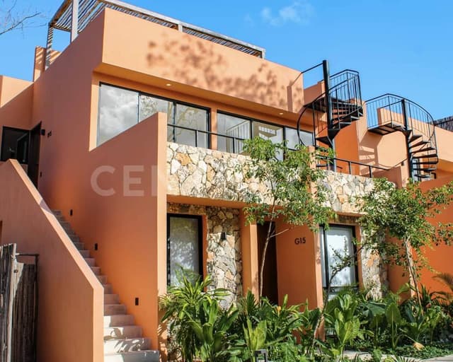 Duplex Roof en 1er Nivel en Tulum entrega Otoño 2025