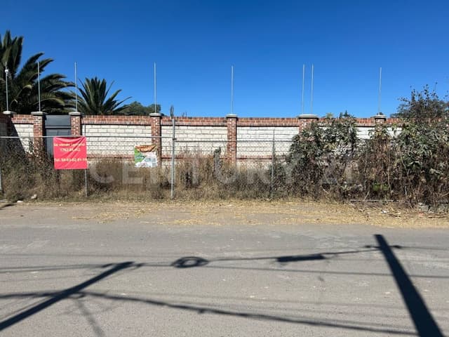 Terreno en venta en Santa Cruz Teoloyucan, Edo. Mex.