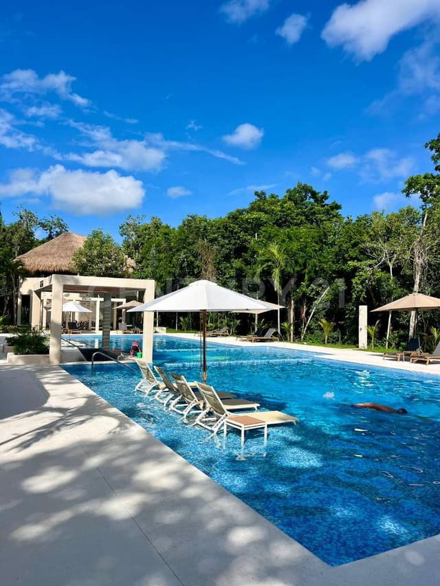 Departamento planta baja en venta – Selva Escondida II, Puerto Morelos