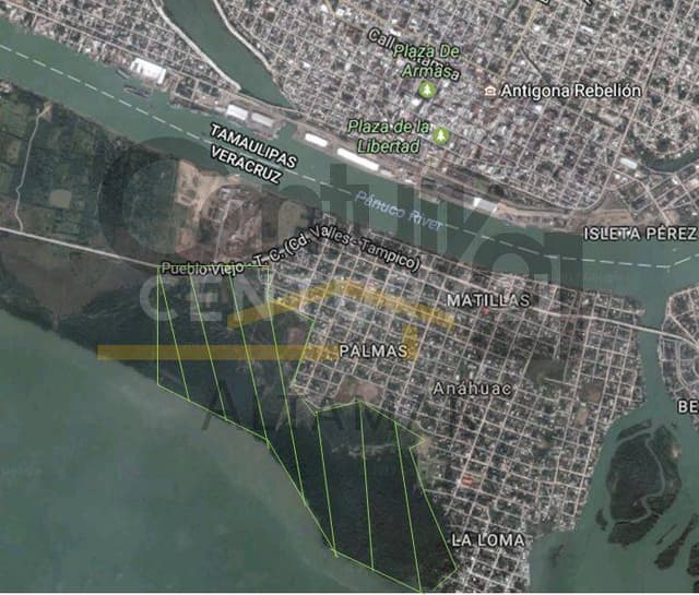 VENTA TERRENO, CONGREGACIÓN ANAHUAC, PUEBLO VIEJO.