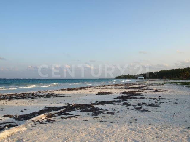 Terreno con Frente de Playa en Sian Kaan Tulum