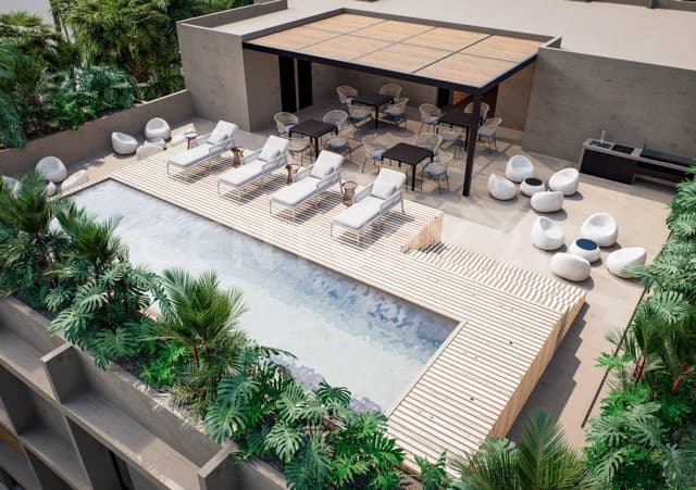 Departamento venta de 2 Rec, Constituyentes 80, Playa del Carmen, Quintana Roo