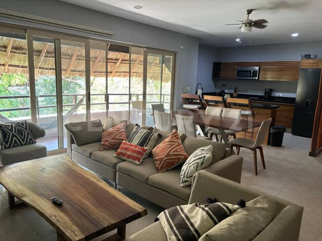Departamento en renta, Aldea Zama, Tulum, Quintana Roo.