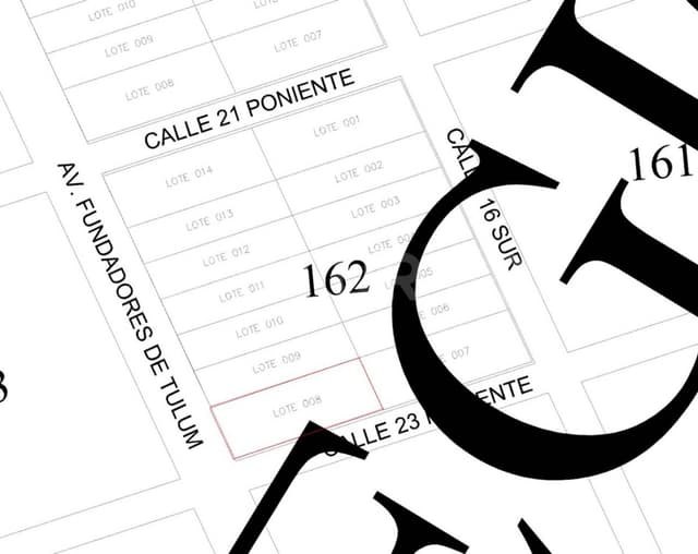 Lote en venta en la Región 15, Tulum, Quintana Roo.