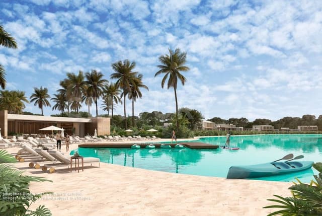 Lote en fracc frente al mar en Paamul a 10 min de Playa del Carmen