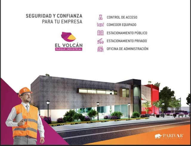 Terreno en Venta dentro de Parque Industrial