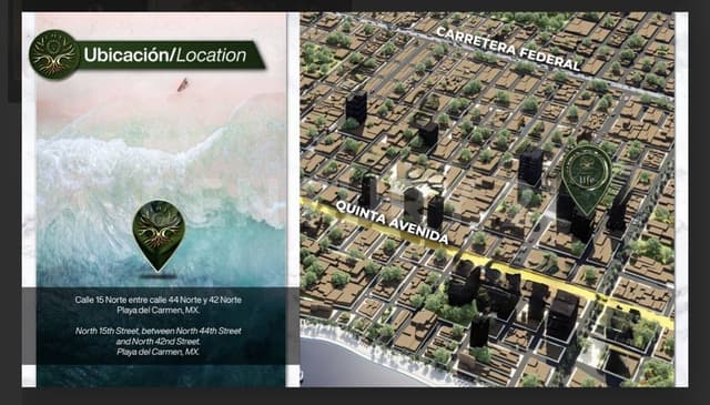 Departamento en Venta en Playa De Carmen