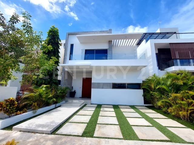 Renta Casa amueblada en Residencial Aqua Cancun Gran oportunidad - SR0825