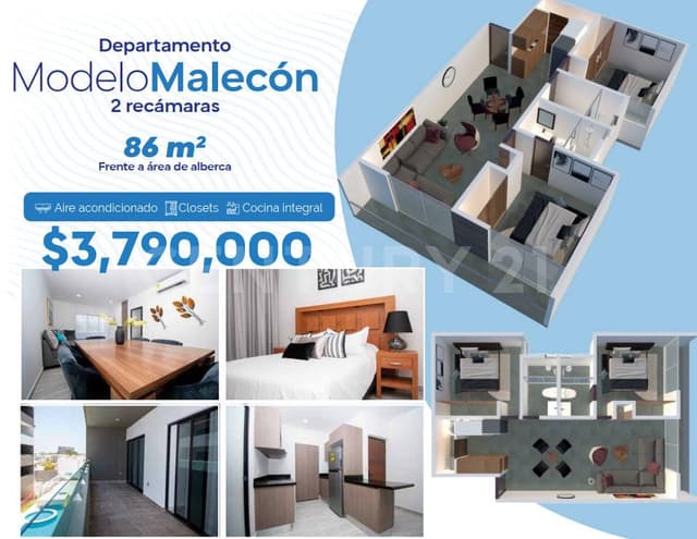 Condominio en Marina Cerritos Condominios