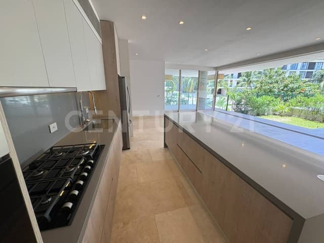 Departamento con jardín en Venta - Alba Puerto Cancun