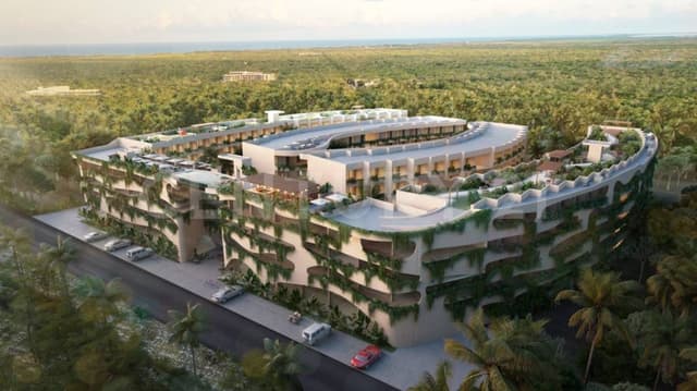 Pre Venta de Departamento Torre Dalái, Tulum, Rivera Maya, Quintana Roo, México.