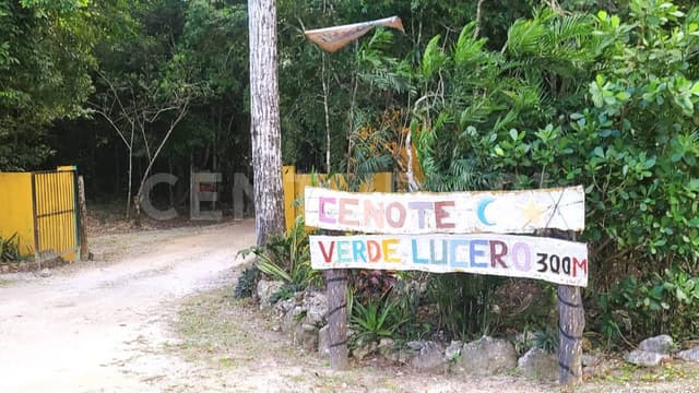 Terreno de 8,419 M2 en Ruta de los cenotes Km 17 Puerto Morelos P4517