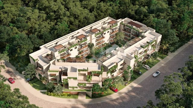 Venta de departamentos en exclusivo desarrollo en Tulum