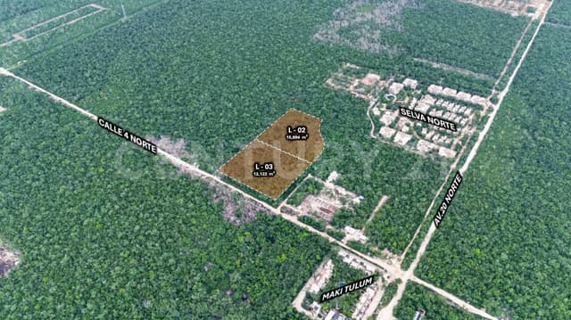 Terreno en Venta en Región 10, Tulum, Quintana Roo