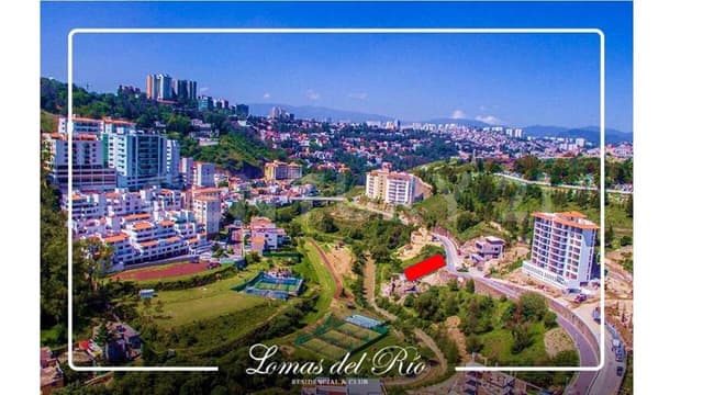 Terreno En venta en Lomas del Río, Naucalpan, Mex.