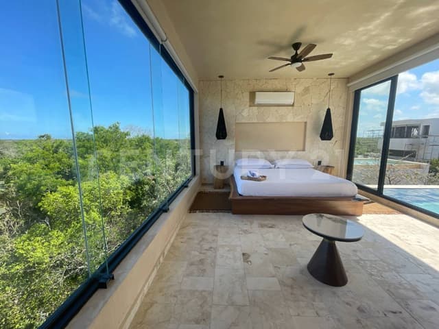 Penthouse Fraccionado en venta en Chemuyil Tulum