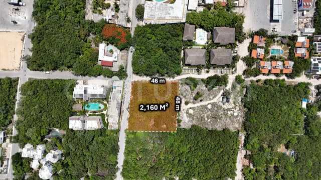 Terreno Comercial en Venta en Tulum, Quintana Roo