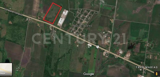 VENTA TERRENO EJIDO BENITO JUAREZ ALTAMIRA.