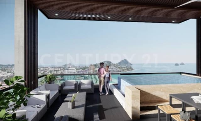 DEPARTAMENTO EN PREVENTA EN PASEO VISTA HERMOSA EN MAZATLAN