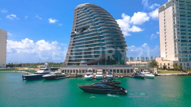 Iconico y espectacular Proyecto en frente al mar caribe de Cancun