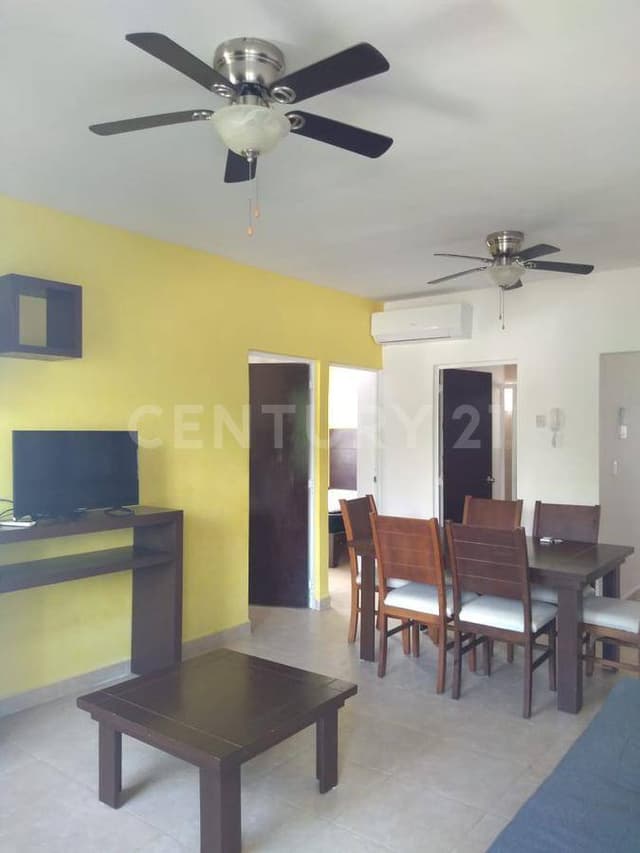 En renta Hermoso departamento amueblado 2 rec Real Ibiza Plus, Playa del Carmen