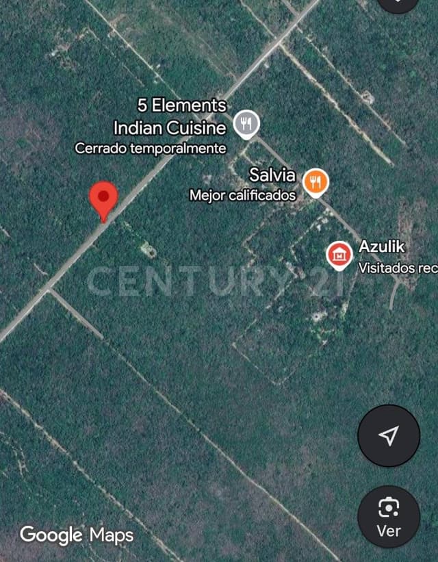 Lote en Venta Frente de Carretera, Francisco Uh May