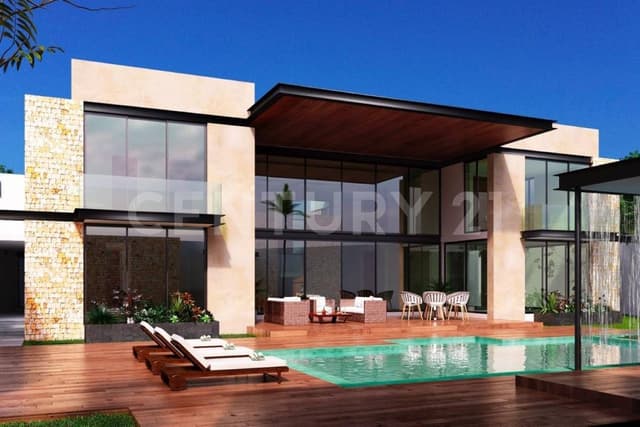 Residencia en obra gris con proyecto arquitectónico en privada campestre Mérida