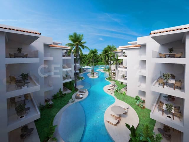 DEPARTAMENTO EN VENTA EN RESIDENCIAL EN PUERTO AVENTURAS