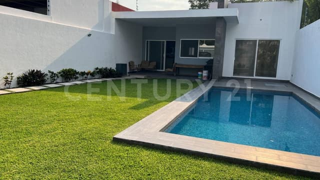 Casa con Alberca 1 nivel Fracc Las Brisas Temixco