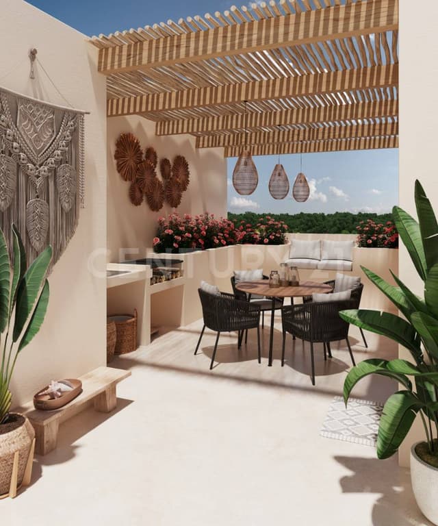 Venta de departamento amueblado en Tulum, Q. Roo OFC5525