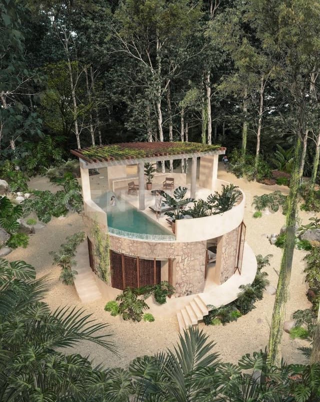 Casa de Lujo en la selva - Preventa en Chemuyil