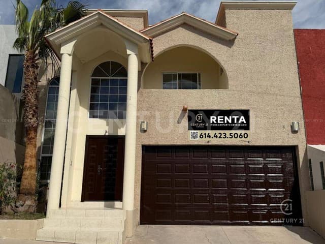 CASA EN RENTA EN FRACCIONAMIENTO LOMAS UNIV. EN CHIHUAHUA, CHIH.