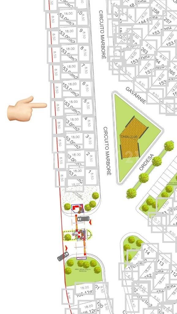 LOTE EN VENTA EN RESIDENCIAL MARBORÉ