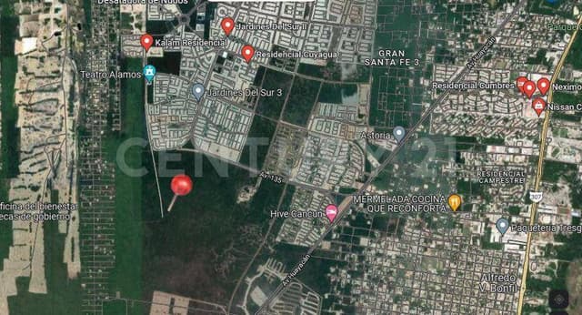 Lote para desarrollar Supermanzana 334, Cancún P3966