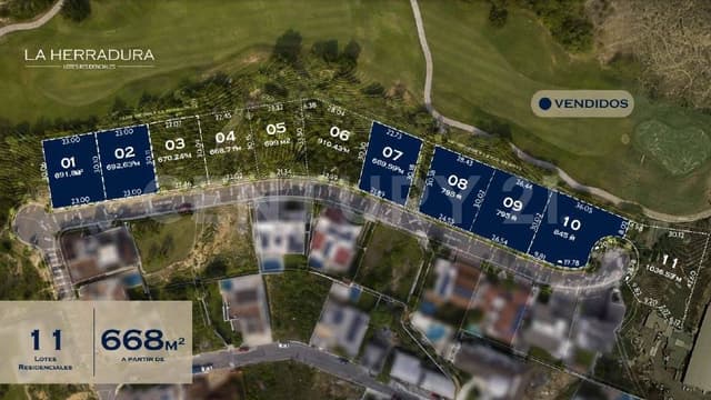 Lotes Residenciales en Venta – Club de Golf La Herradura