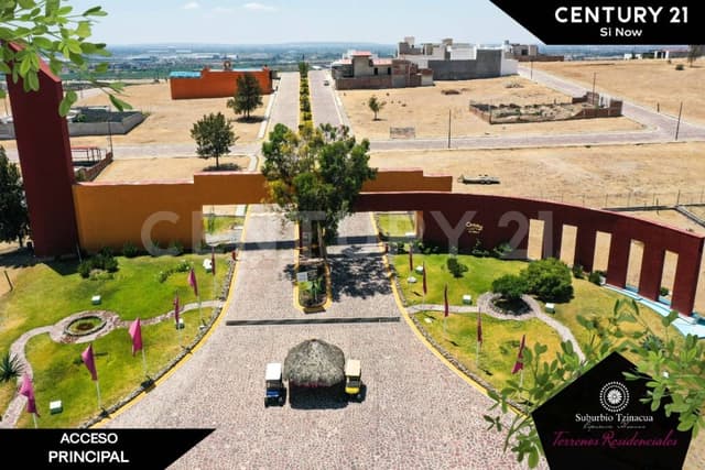 Terreno residencial en Sendero del Cubilete Suburbio Tzinacua