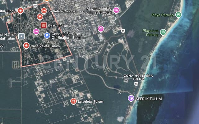 Lote en venta en La Veleta, Tulum