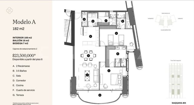 Departamentos en Venta Vasconcelos