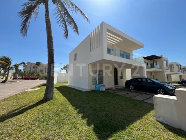 CASA MINIMALISTA AMUEBLADA EN RENTA RESIDENCIAL VELAMAR ALTAMIRA