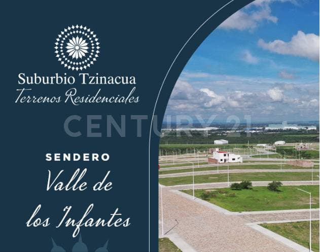 Venta de terreno en desarrollop residencial Suburbio Tzinacua