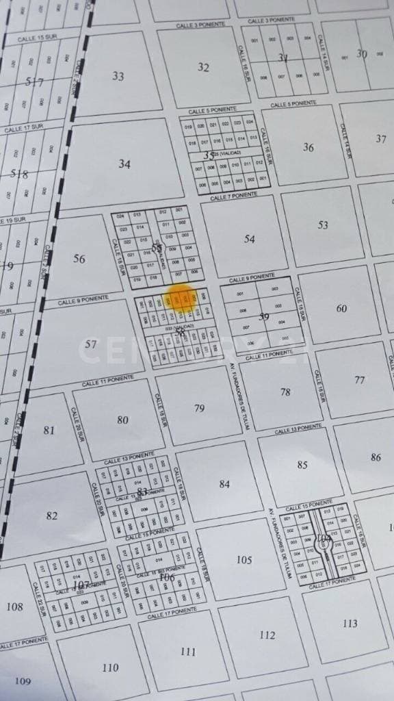 Terreno en Venta en Tulum, La Veleta Región 15 Mza 58 Quintana Roo