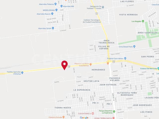 Terrenos en Venta Cuauhtémoc Chihuahua