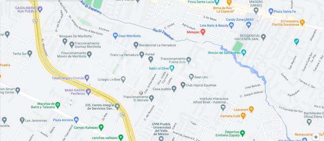 Terreno a pie de calle Morillotla, San Andrés Cholula