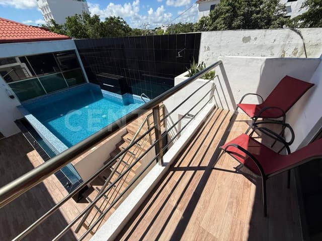 Renta Departamento tipo suite amueblado excelente ubicación Cancun SVM2825