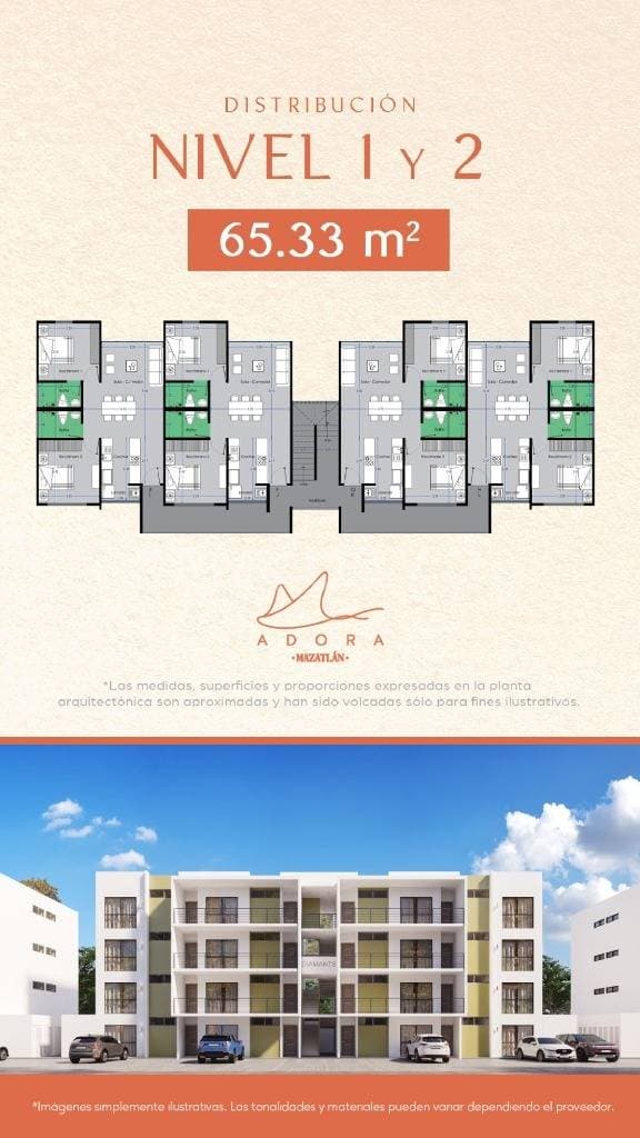 DEPARTAMENTO EN VENTA TORRE ADORA , MAZATLAN SINALOA