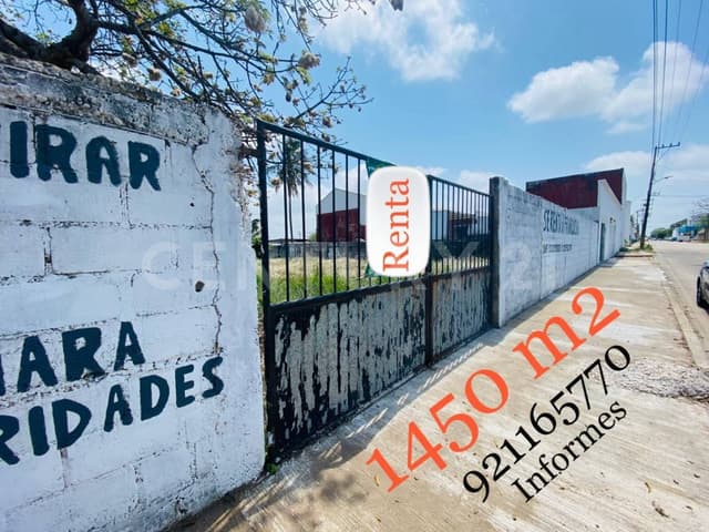 TERRENO EN RENTA En Minatitlán Veracruz