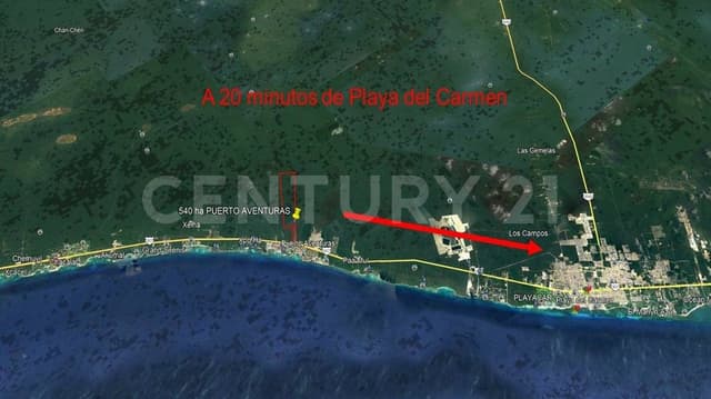 Terreno en venta en Puerto Aventuras, Solidaridad