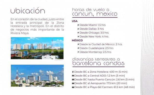 Inversión para Renta Vacacional en Cancún